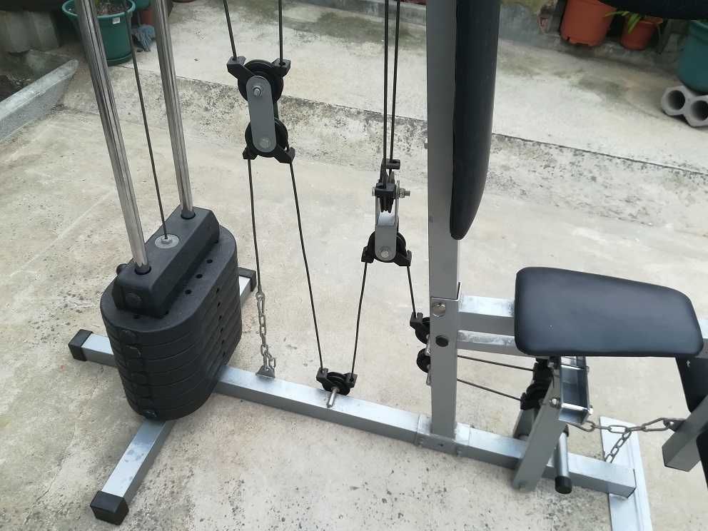 Máquina musculação exercícios multifunções