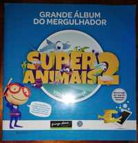 Caderneta de Cartas/Cromos Super Animais 2