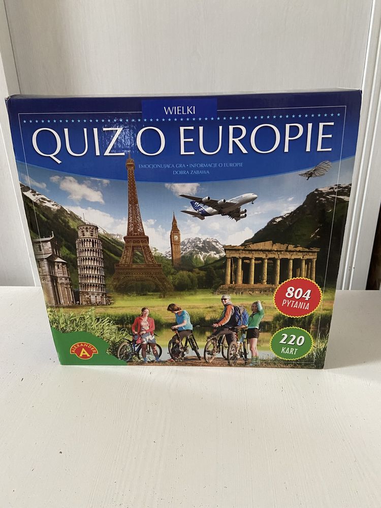 Gra Quiz o Europie, Alexander, wiek 10+, NOWA