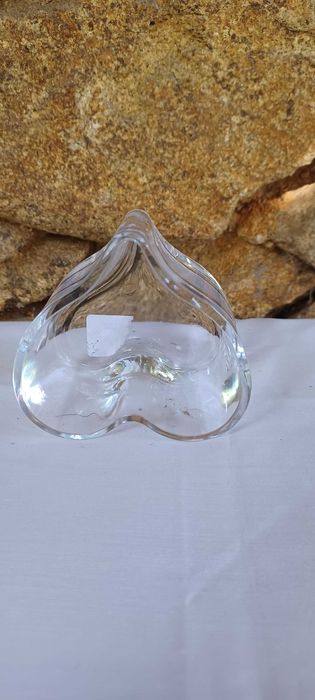 Photophore coração vidro