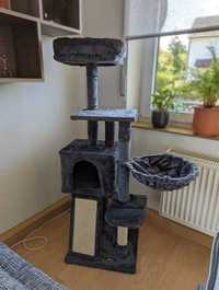 Drapak dla kota legowisko wieża domek hamak 135cm Nowy
