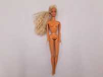 Lalka Barbie Mattel długie karbowane blond włosy, zginane nogi