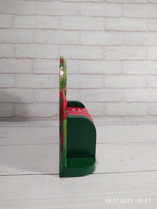 Дерев'яний вічний календар у техніці декупаж