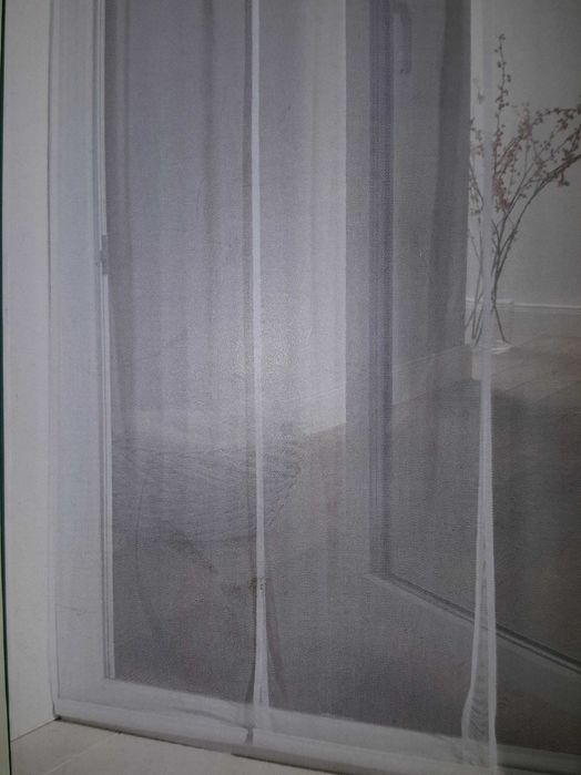 Moskitiera przeciw Owadom (Drzwiowa) Biała