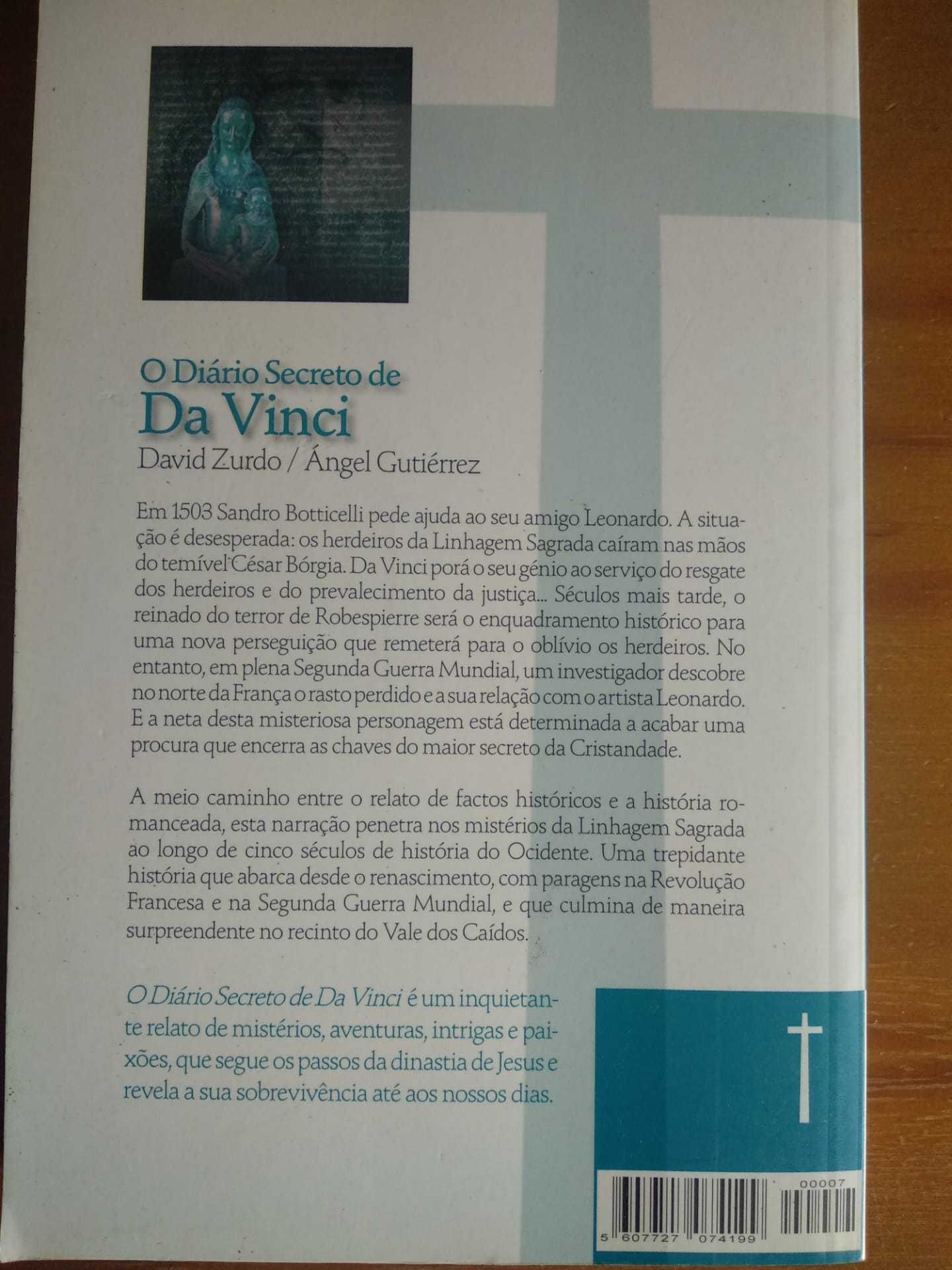 O Diário Secreto de Da Vinci - David Zurdo ; Ángel Gutiérrez