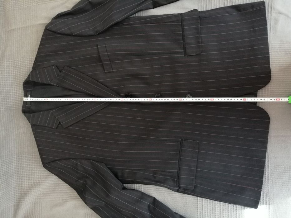Garnitur męski marki ELFA 176C Wirgin wool