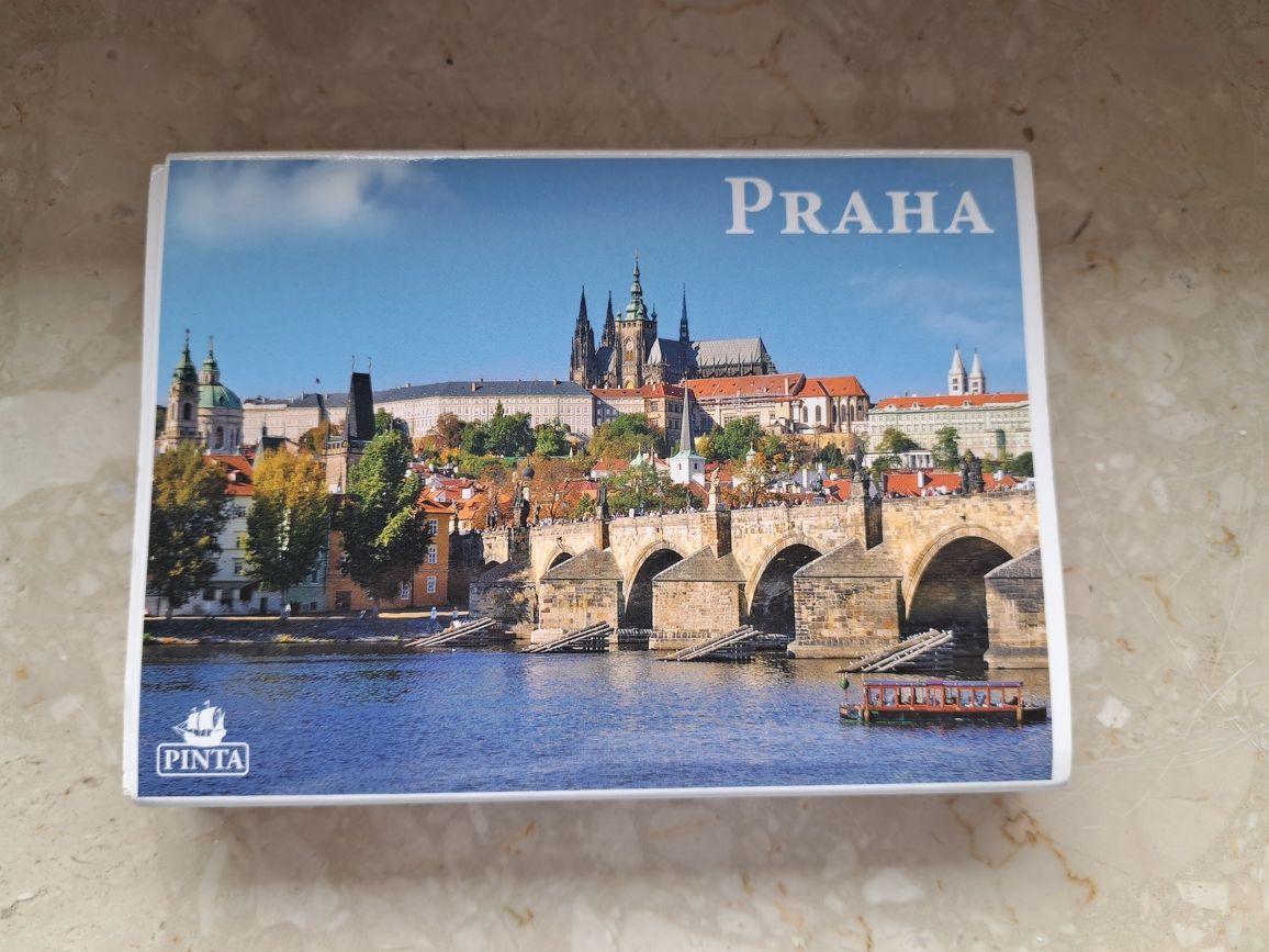 Widokówki Praga harmonijka