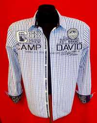 Рубашка CAMP DAVID Германия, шведка, р. L, 50-52-54, супер стар!