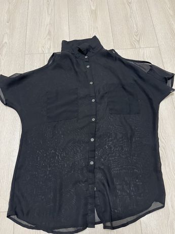 чёрная блузка