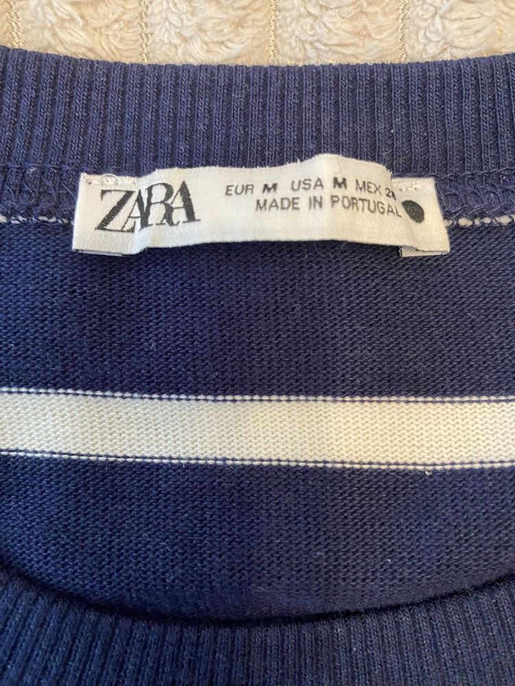 Трикотажная футболка тельняшка Zara