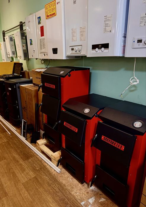 Твердотопливный котёл Маяк СТАНДАРТ- 12.14,16,20 кВт.