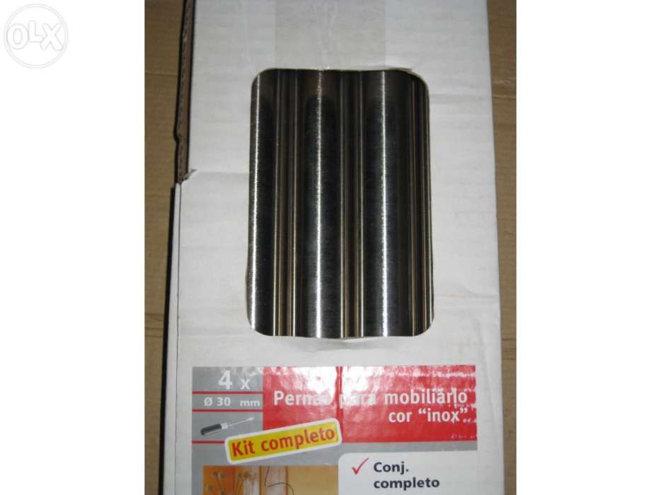 4 Pernas em INOX para mobiliário