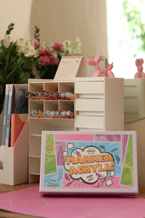 Акрилові маркери, маркери