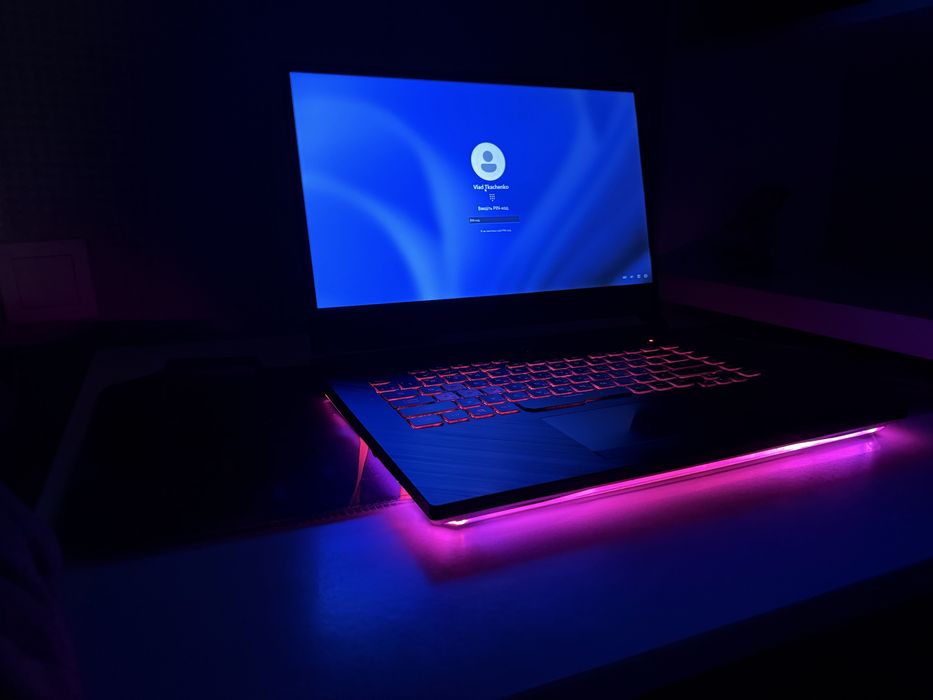 Ішровий ноутбук Asus ROG Strix G531gt GTX1650, Intel core i5, 16gb RAM