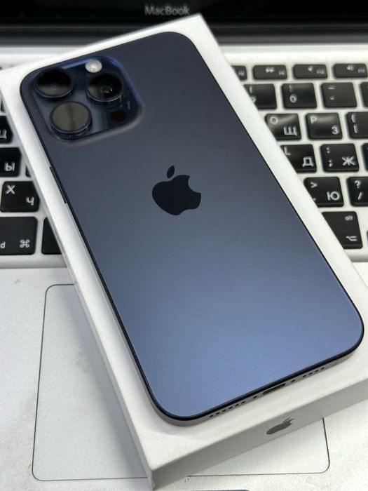iPhone 15 Pro Max 512Gb Blue Neverlock ідеальний стан