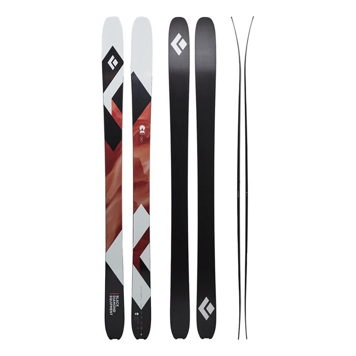 Narty Black Diamond Helio Carbon 95 czerwono-biało-czarne 183cm