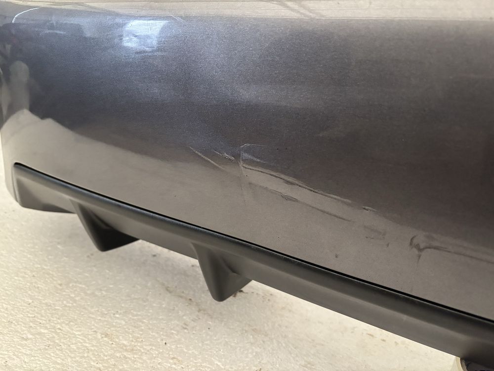 Honda Civic X 10 sedan 15-19 zderzak tył tylny spoiler dokładka tylna