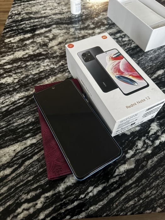 Redmi note 12 ice blue 4gb ram 128 GB rom