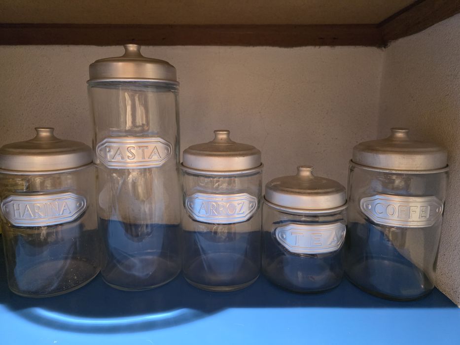 Vendo Frascos de Vidro para armazenamento