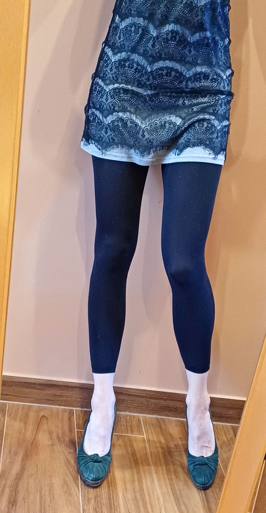 Legginsy Calzedonia S-M, czarne