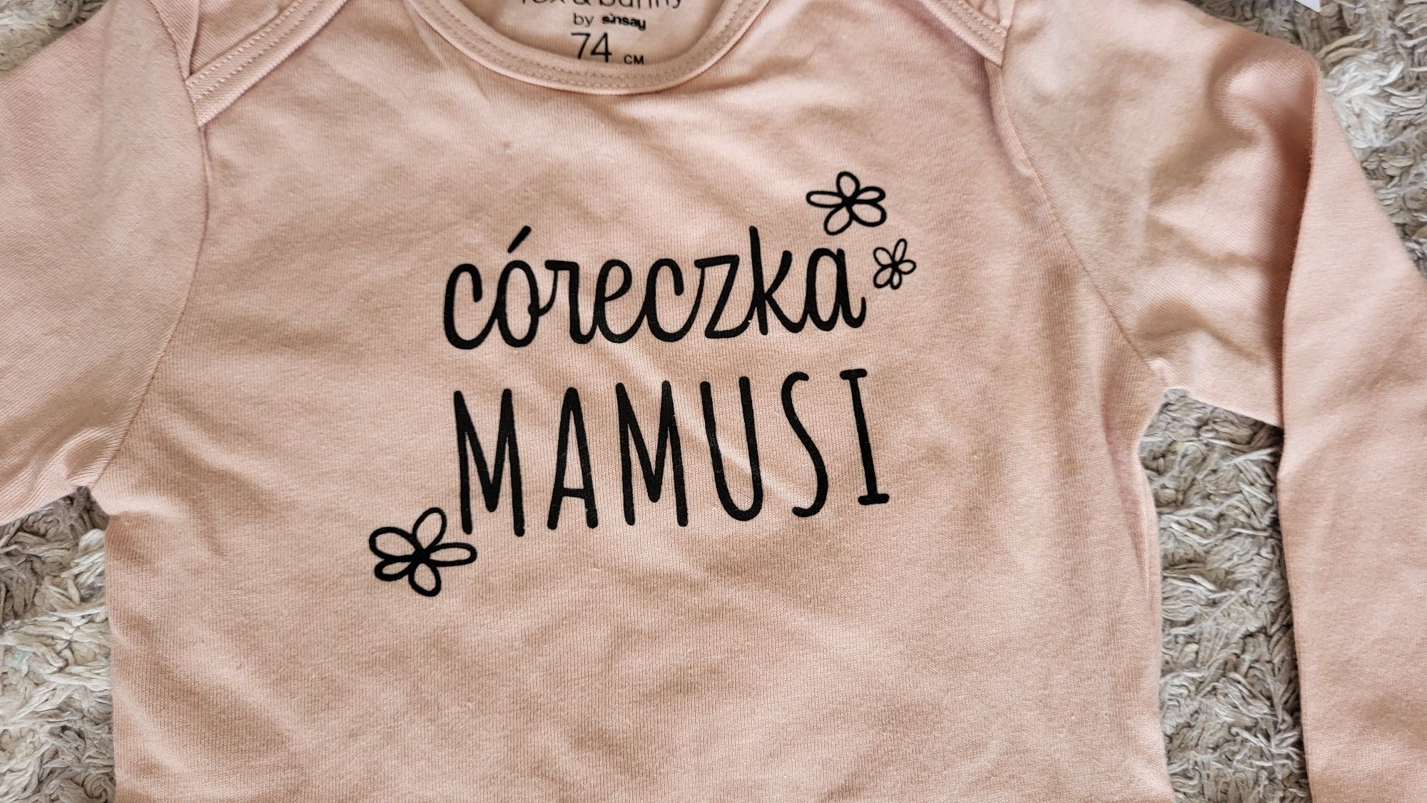 74 córeczka mamusi spodnie leginsy body zestaw dla dziewczynki