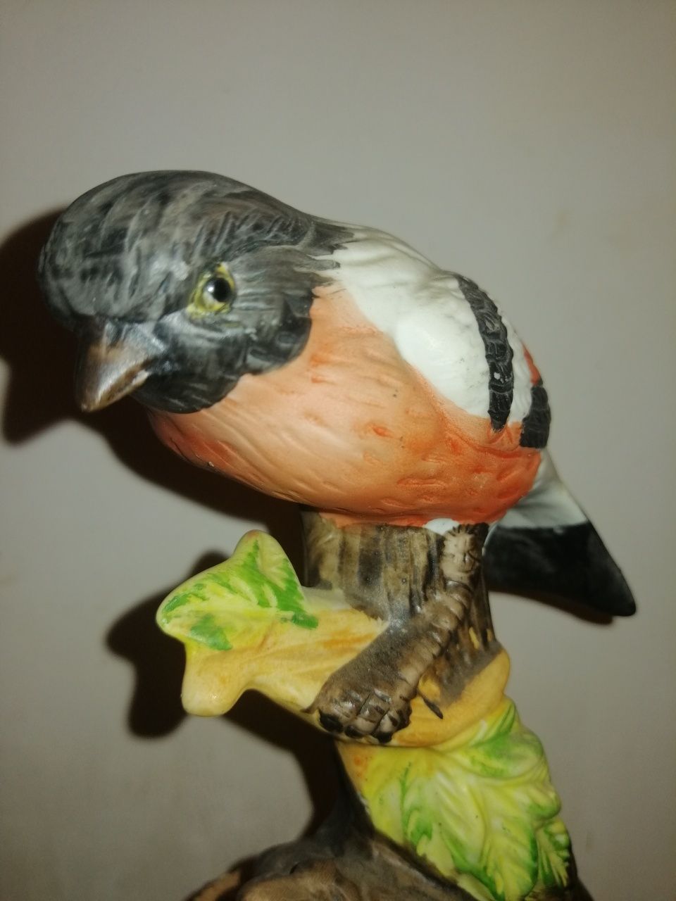 Zięba ptak porcelanowa figurka kolekcja