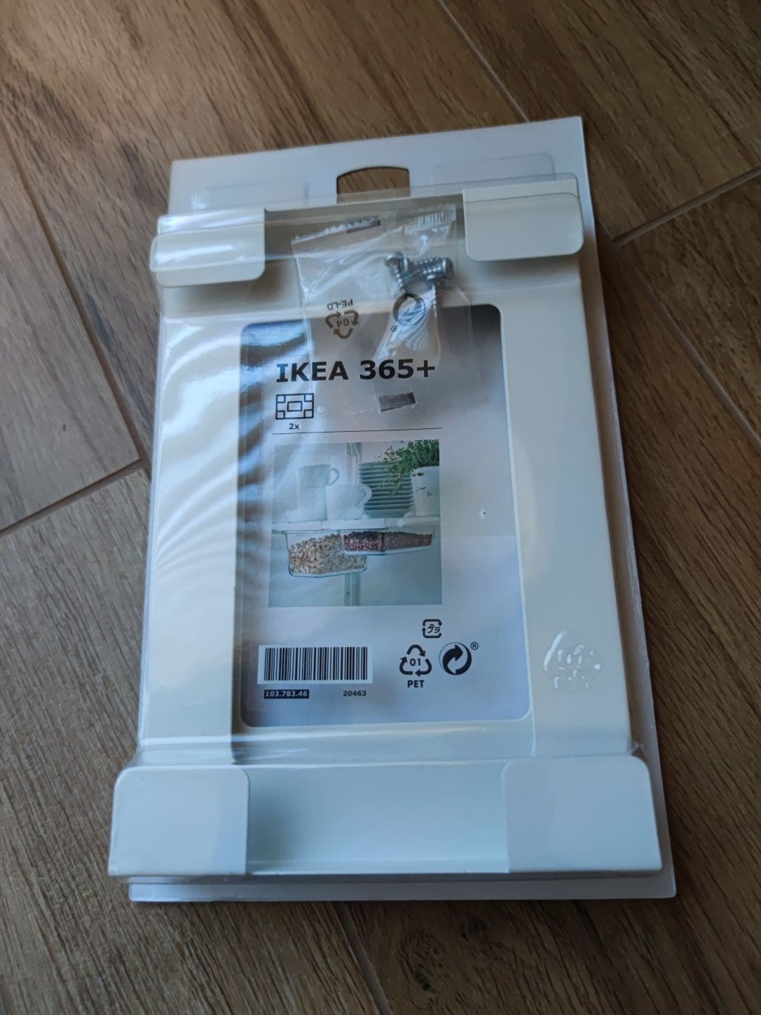 Uchwyt na pojemnik IKEA 365+ biały
