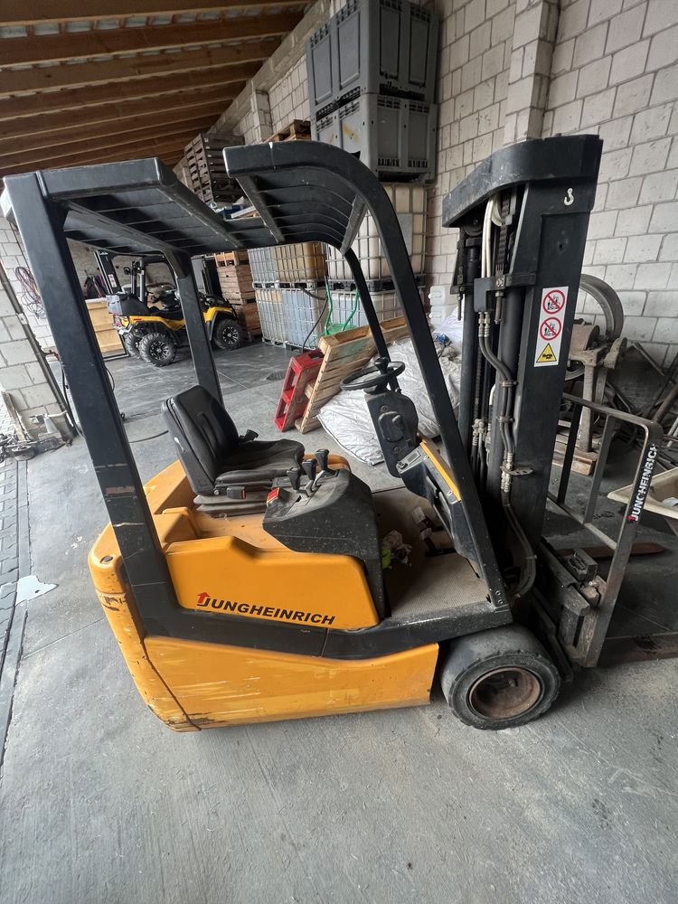 Wózek widłowy Jungheinrich – elektryczny (Linde,Toyota,Still,Hyster)