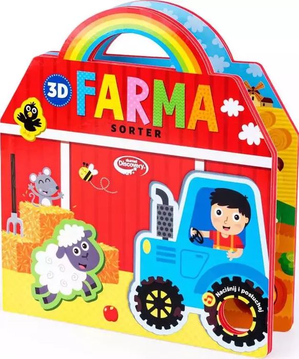 Puzzle dźwiękowe 3D. Wokół nas, farma. Dumel Discovery. Nowy Produkt