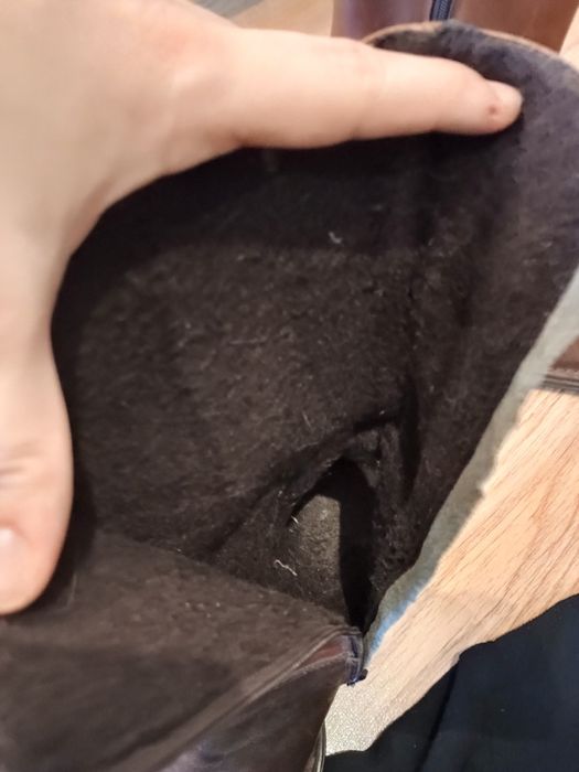 Brązowe skórzane botki JOSE SAENZ, Made in Spain, r. 37