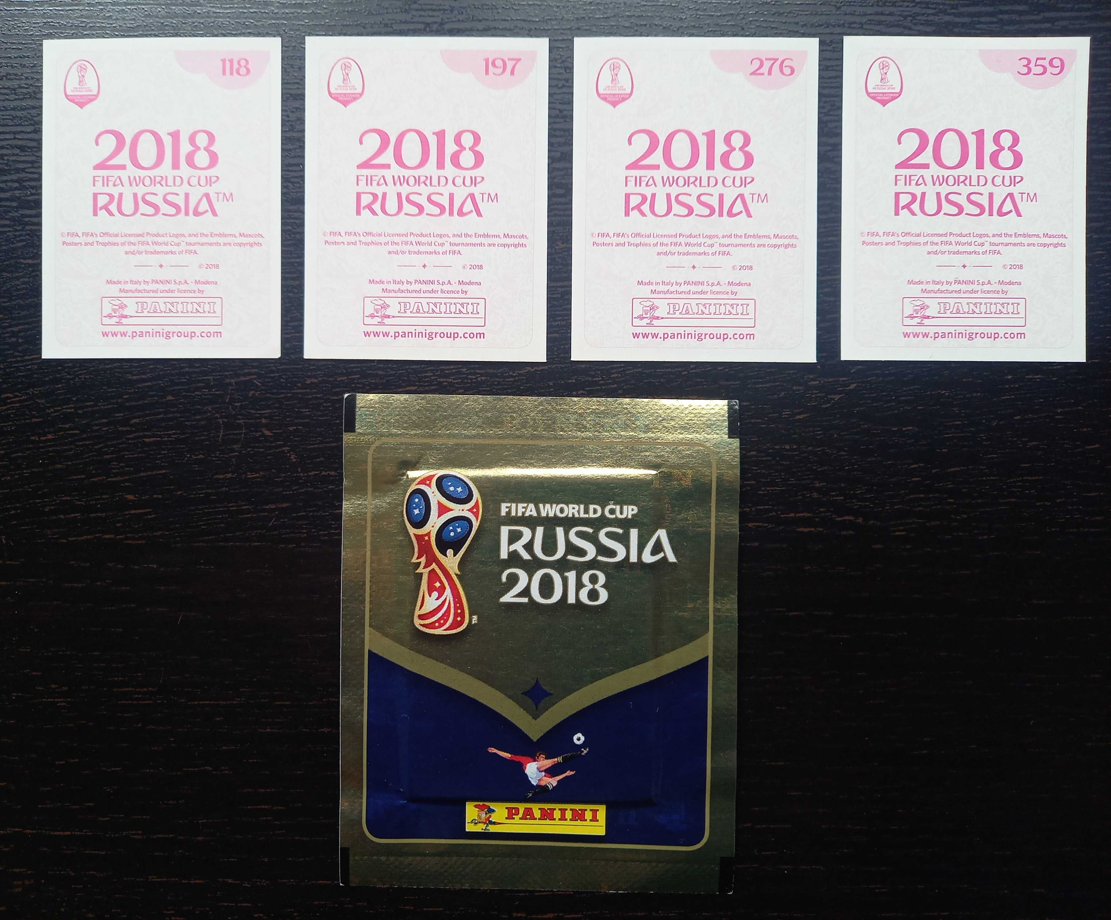 Cromos de futebol World Cup Russia 2018(Pink) da Panini