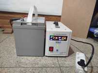 Зарядна станція, акумулятор 12v 110ah+безперебійник 1000e