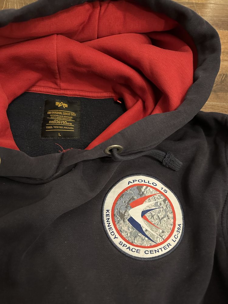 Bluza męska alpha industries  rozmiar L