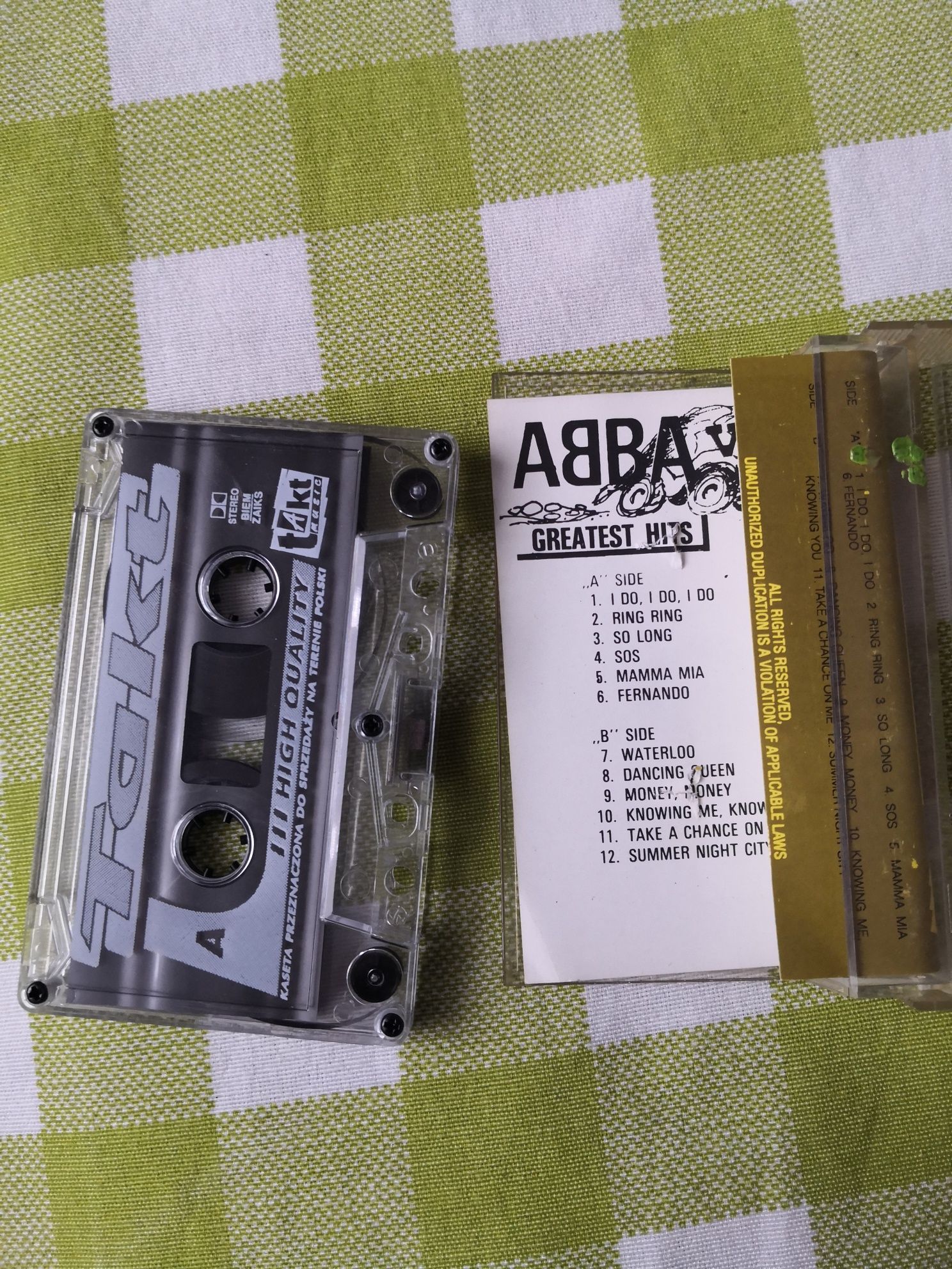 Kaseta Abba vol 1