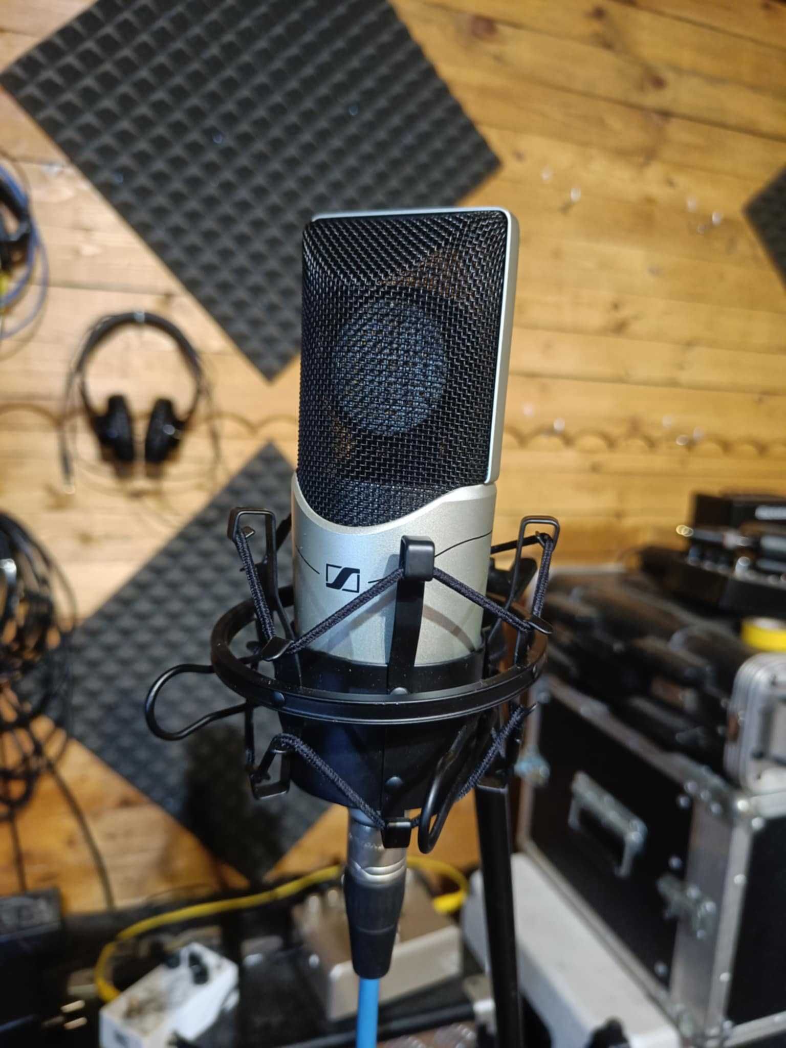 Mikrofon pojemnościowy Sennheiser MK4 wokalny lektorski do studia
