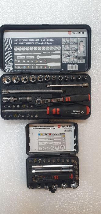 Narzędzia Würth Nowe. Komplet