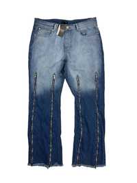 MAN нові широкі джинсові штани з блискавками 50 розмір