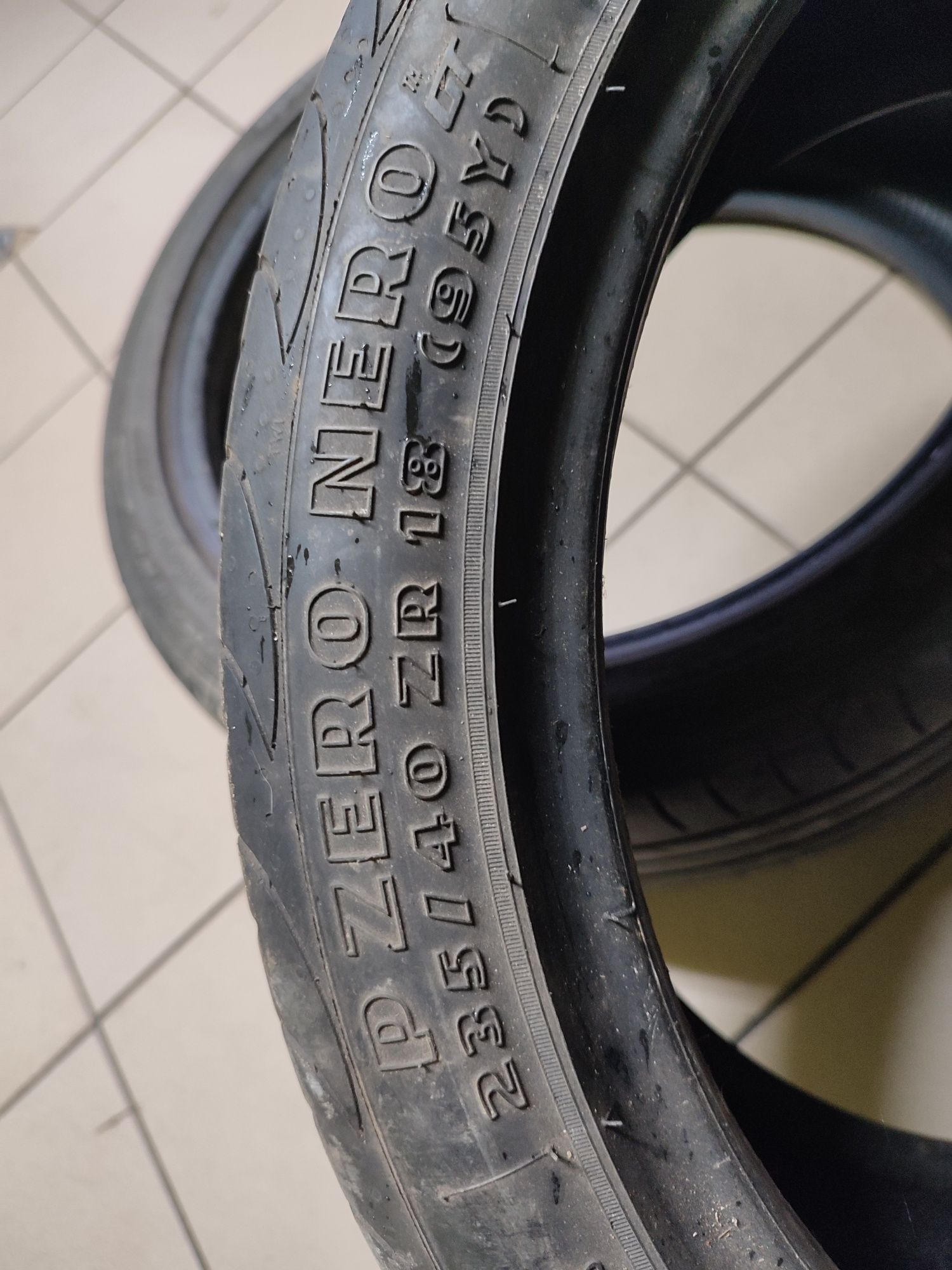 Opona Pirelli P zero nero gt