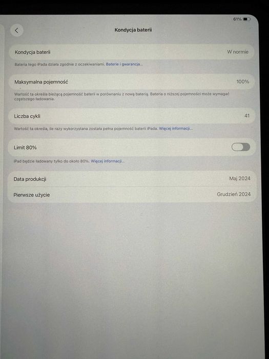 iPad Pro M4 13 256GB WIFI +5G - Jak nowy!