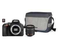 Lustrzanka Nikon D5600 + AF-P DX NIKKOR 18–55 VR + torba