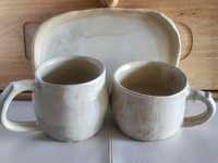 Aaa Kubki 2 ceramika artystyczna handmade para mug