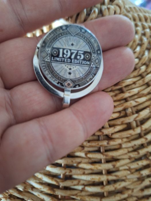 Brelok do kluczy vintage 1975 prezent urodziny mikołajki