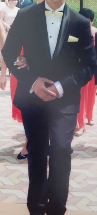 Smoking Kubenz 175 cm czarny klasyczny