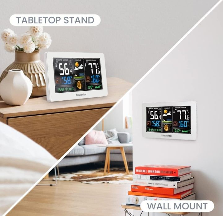 Метеостанція Newentor Wireless Indoor Outdoor, метеорологічний термоме