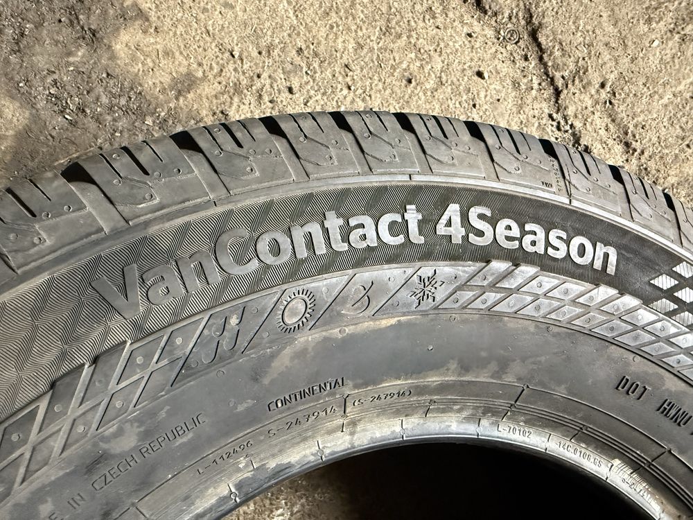 225/75 R16C 121/120R Continental VanContact 4Season 4шт. 8мм 2022