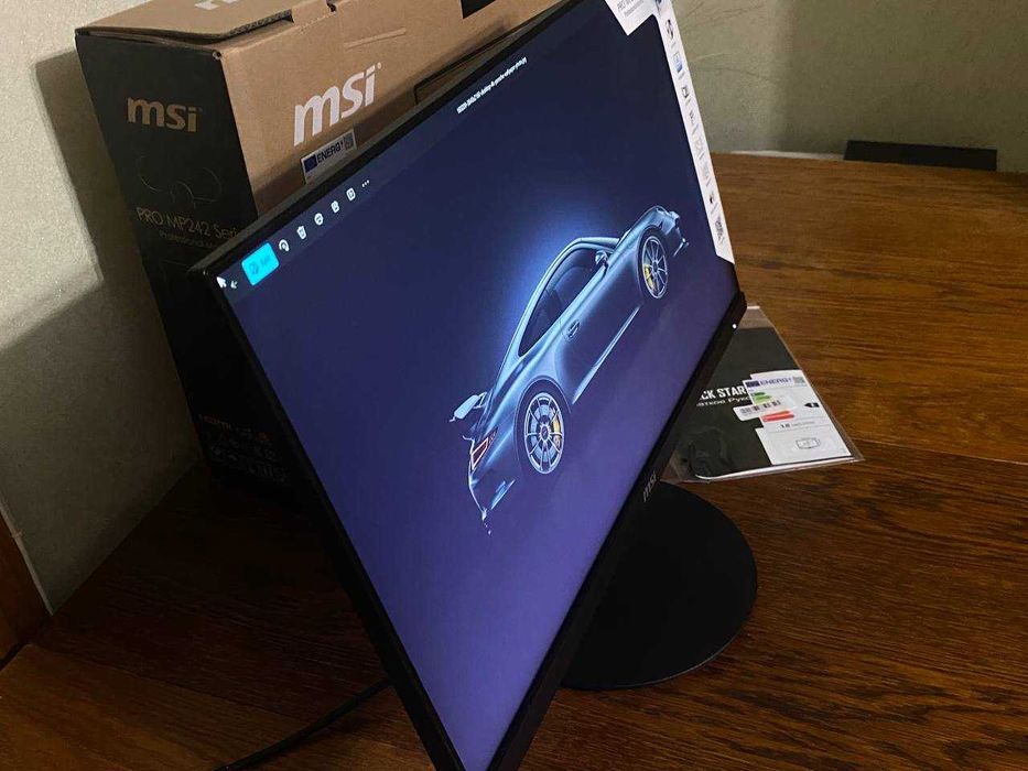 Монітор від 24 IPS MSI офіційний. коробка паспорт 100Гц