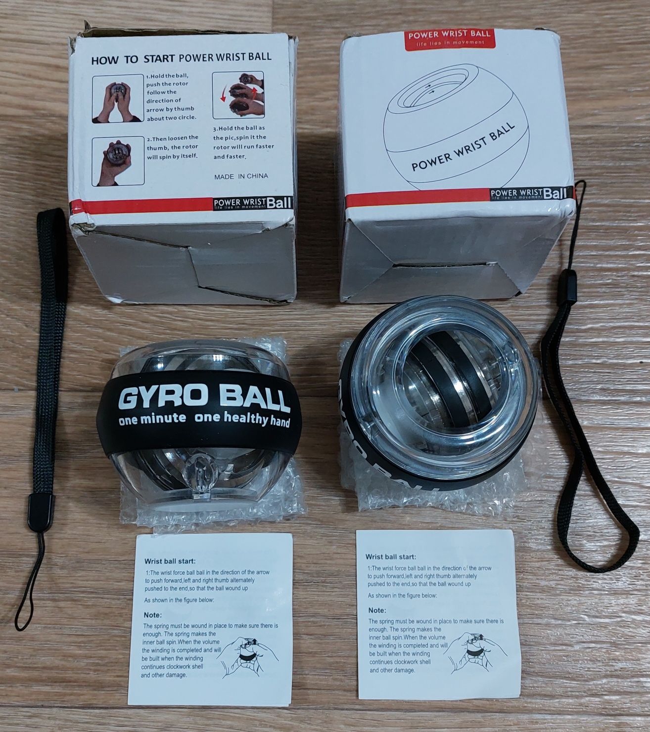 (НОВЫЙ) Gyroball Powerball Кистевой гироскопичный тренажер Гиробол