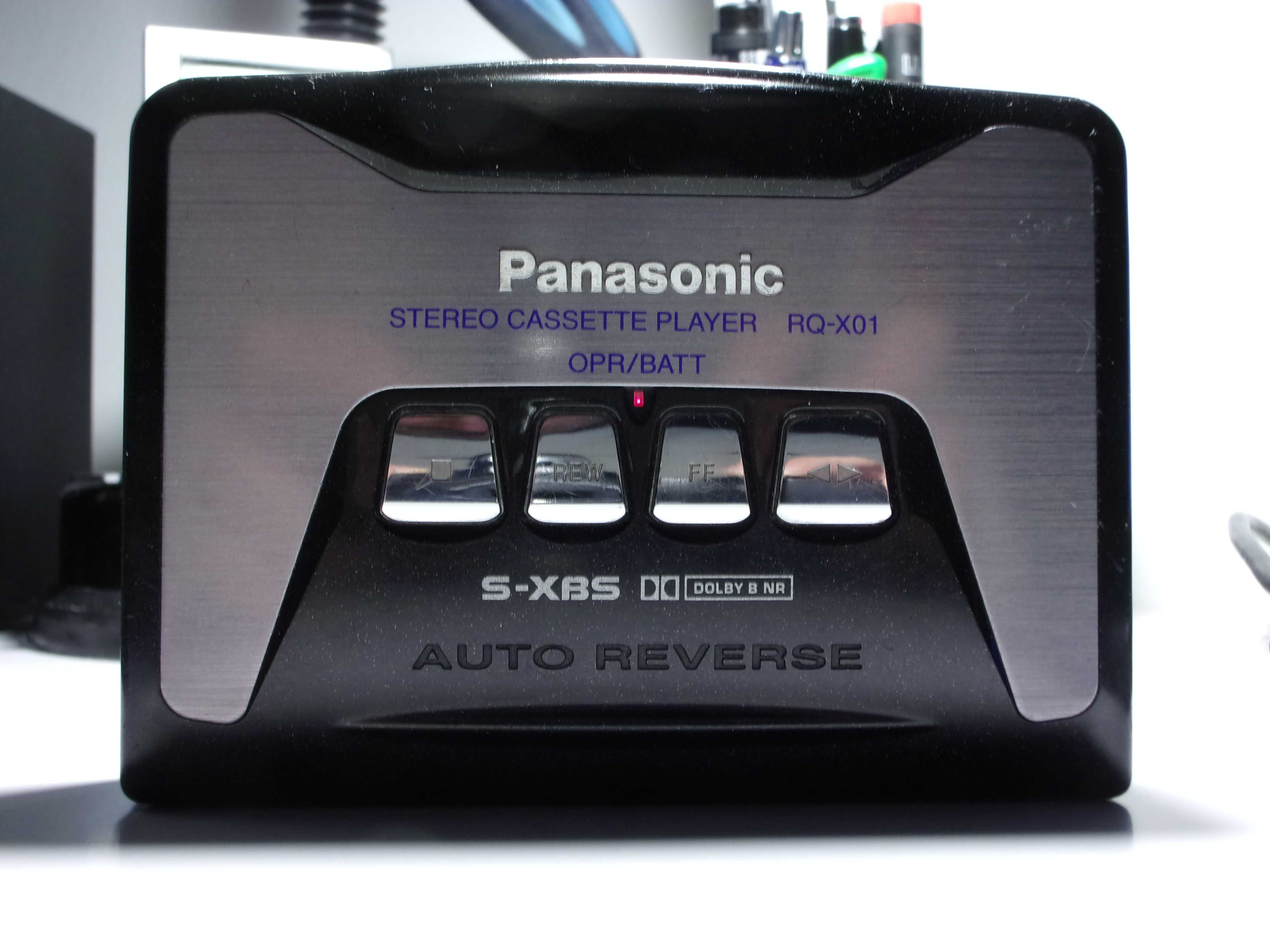 Przenośny odtwarzacz stereo kaset magnetofonowych Panasonic RQ-X01