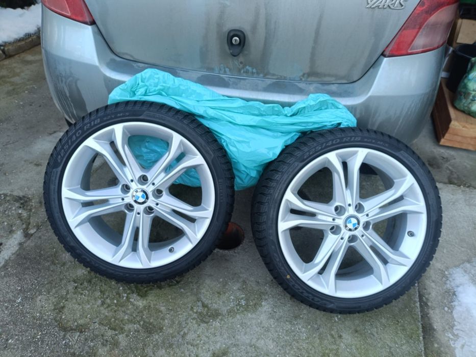 Opony zimowe +felgi 5x120 BMW