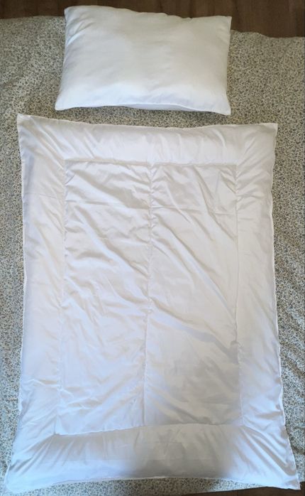 Komplet pościeli dla niemowlaka-kołdra 90 x 120 cm/poduszka 40 x 60 cm